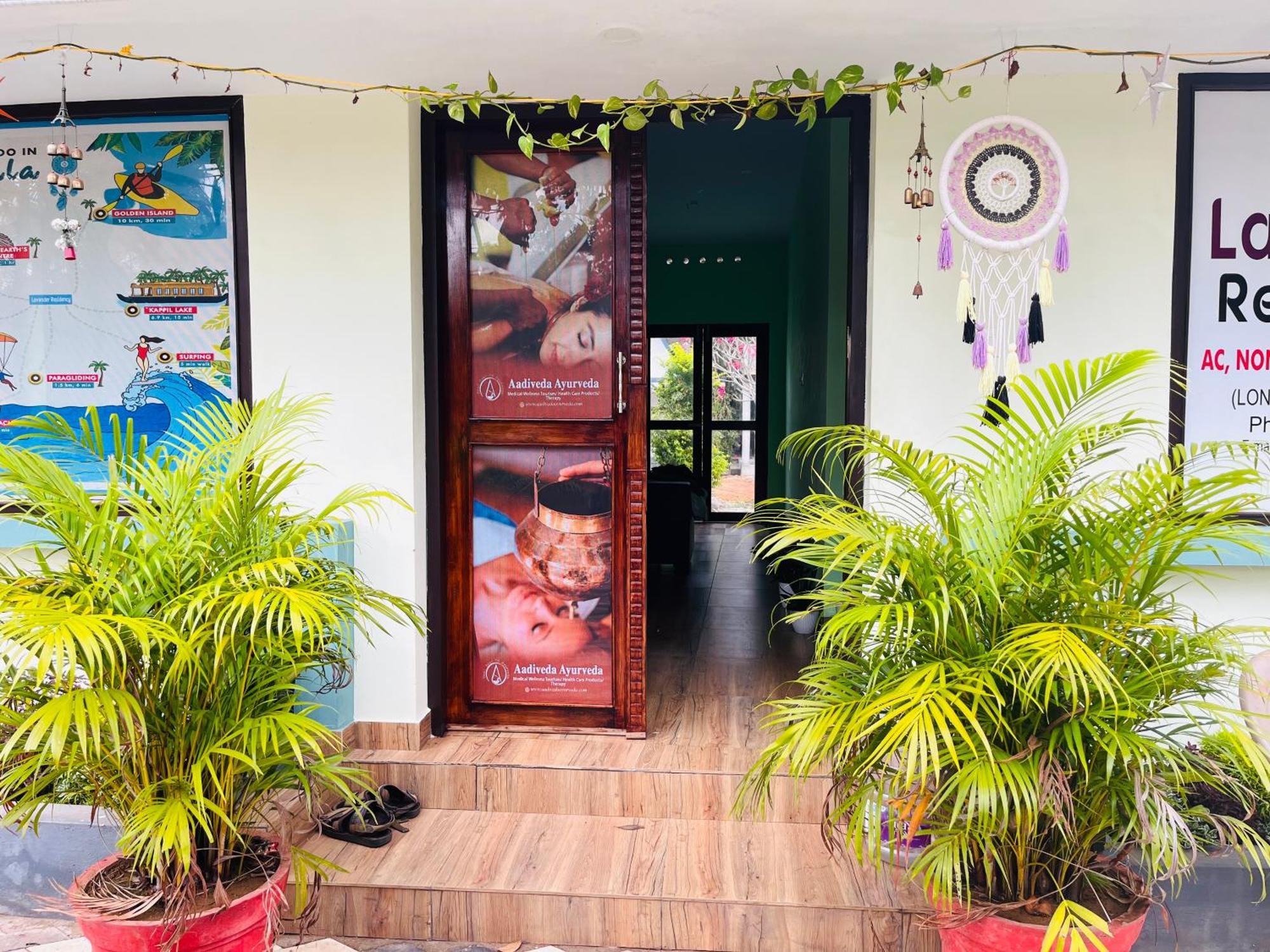 Lavender Residency Bed & Breakfast Varkala Exterior foto
