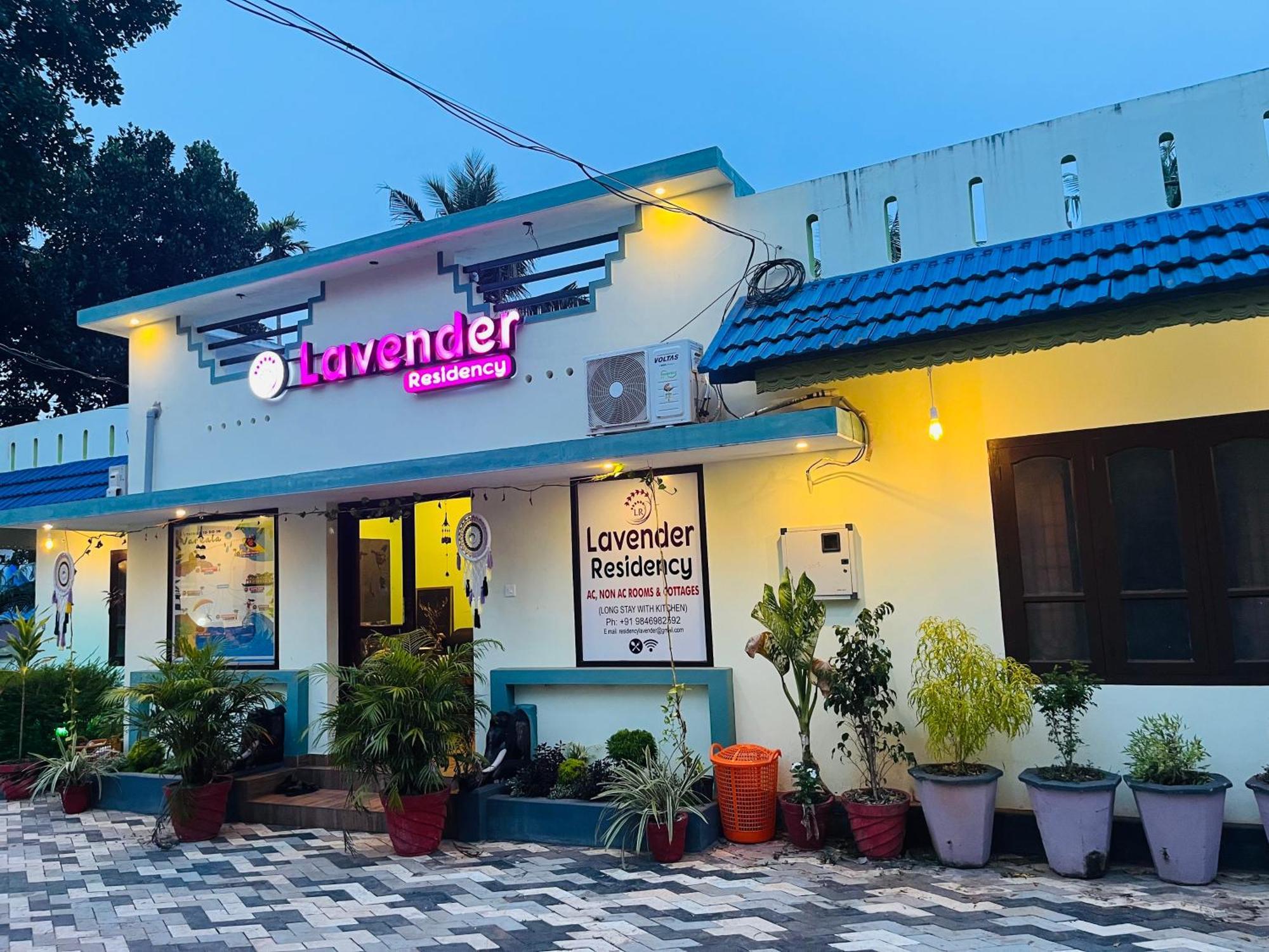 Lavender Residency Bed & Breakfast Varkala Exterior foto