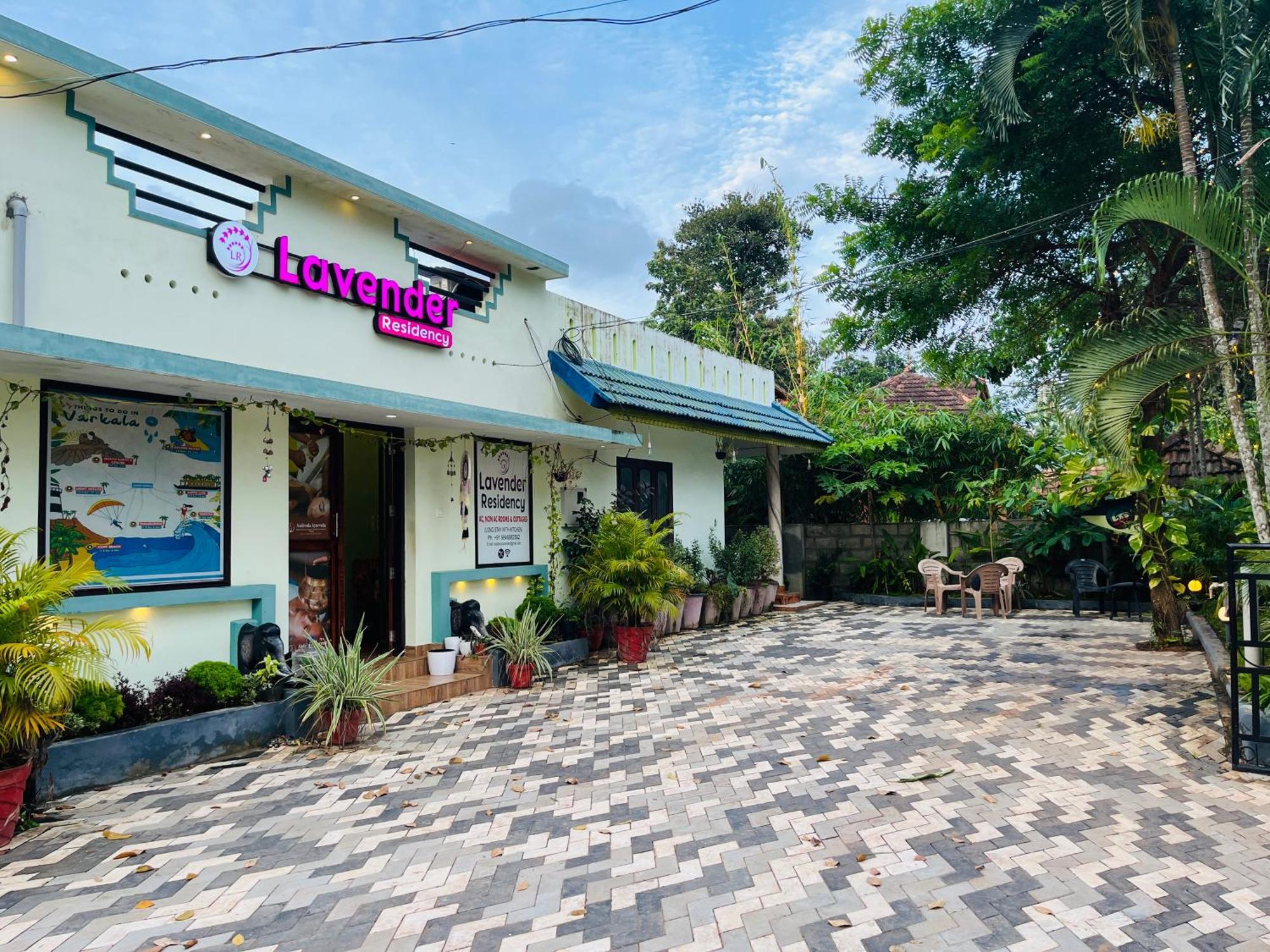 Lavender Residency Bed & Breakfast Varkala Exterior foto