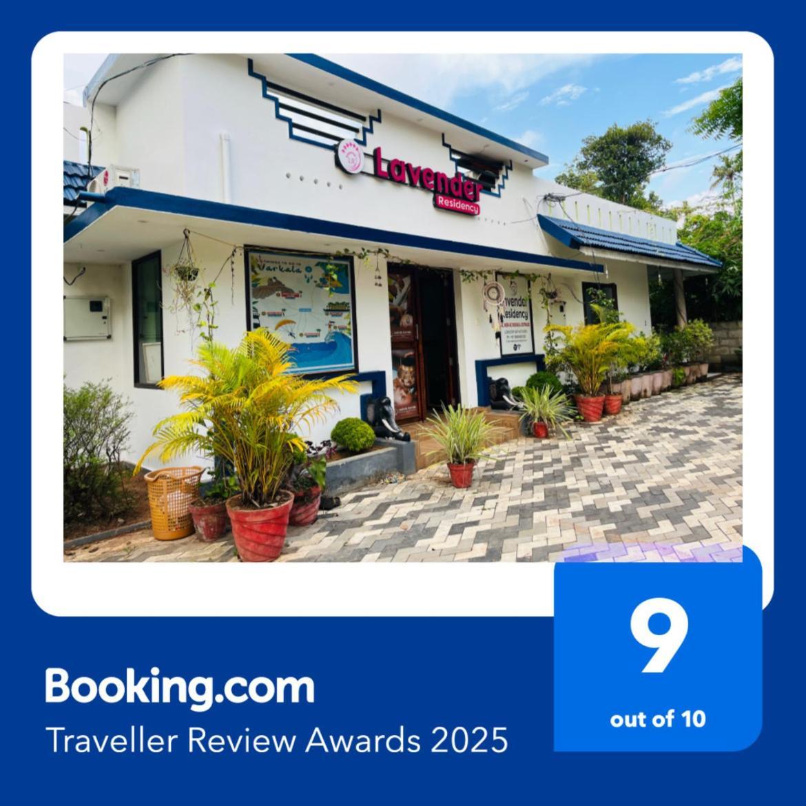 Lavender Residency Bed & Breakfast Varkala Exterior foto